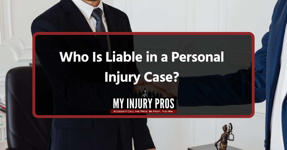 Scales of justice symbolizing who is liable in a personal injury case and how legal responsibility is determined.