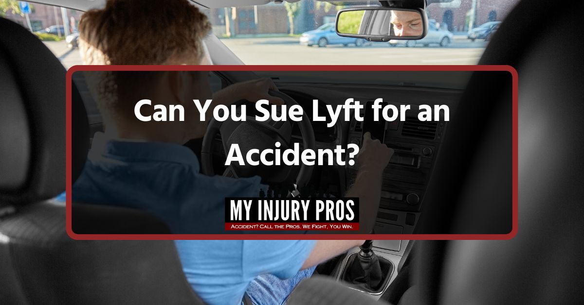 Can You Sue Lyft for an Accident?