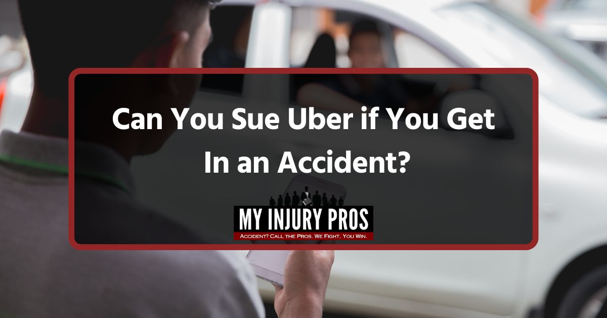 Can You Sue Uber if You Get In an Accident?