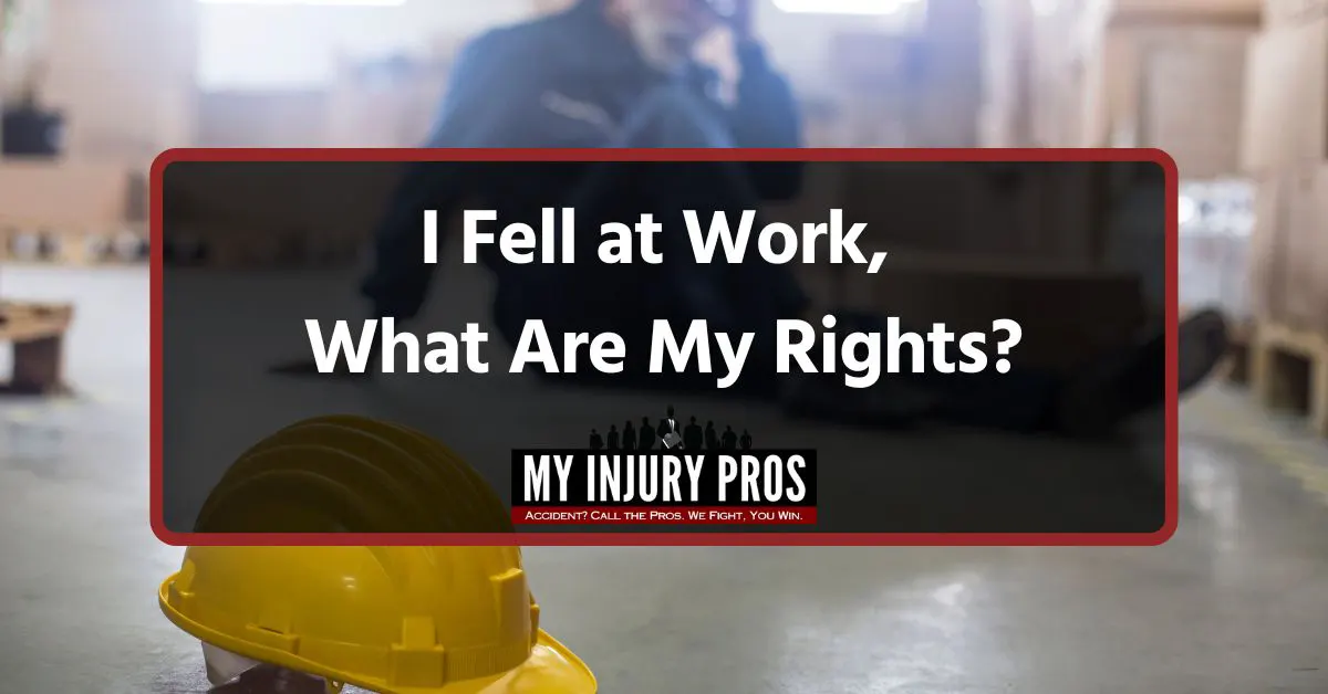 What Are My Rights If I Fall at Work?