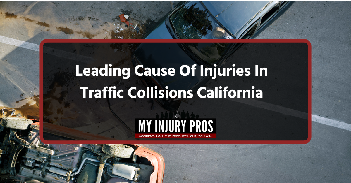 Leading cause of injuries in traffic collisions California caused by distracted driving